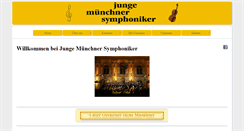 Desktop Screenshot of junge-muenchner-symphoniker.de